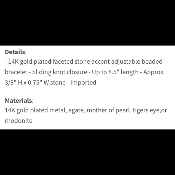 Kendra Scott Beaded Elaina bracelet - Picture 3 of 3